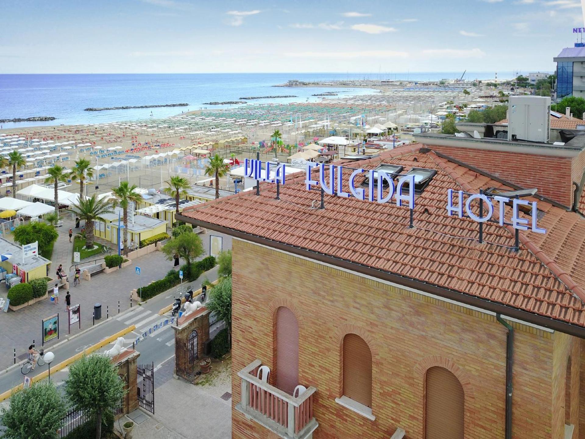 Hotel Villa Fulgida Cattolica Eksteriør billede